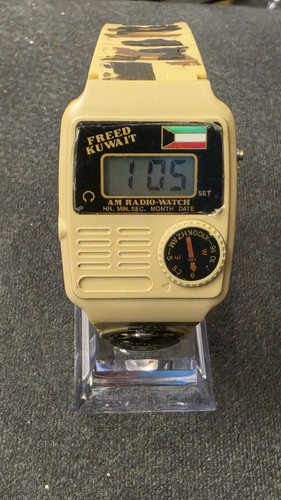 Raro orologio digitale radio