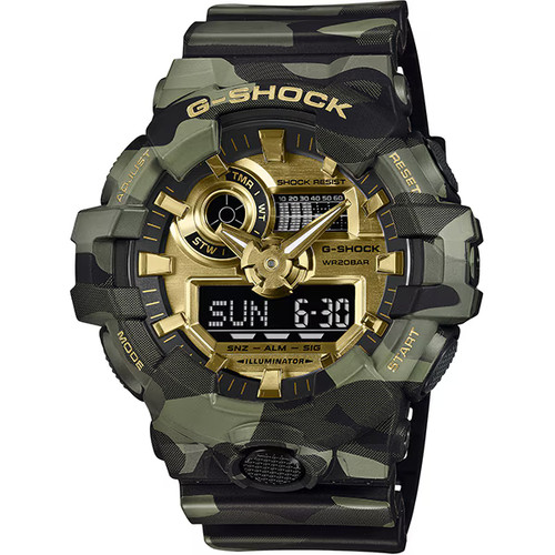 Orologio mimetico verde casio - mimetico,