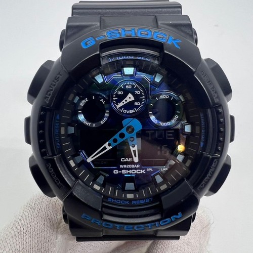 Shock 100cb blu casio - g-shock,
