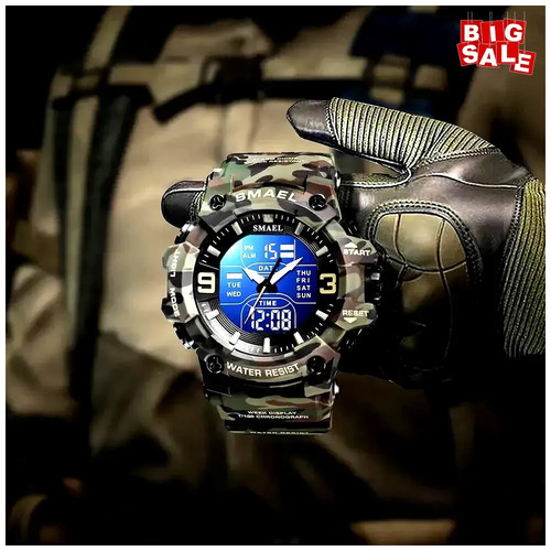 Orologio uomo mimetico - orologio,