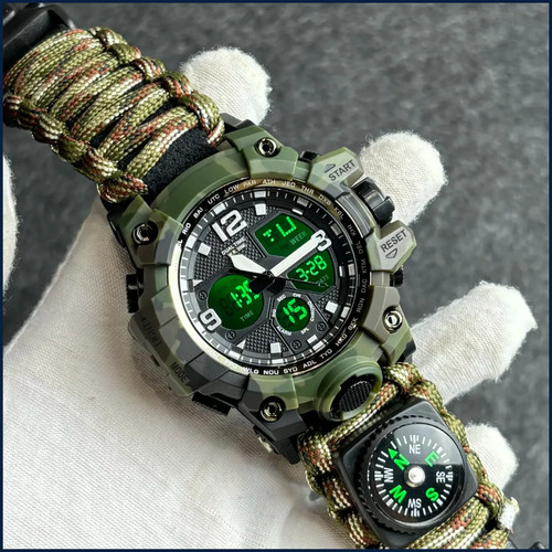 Orologi militari uomo mimetico - militari,