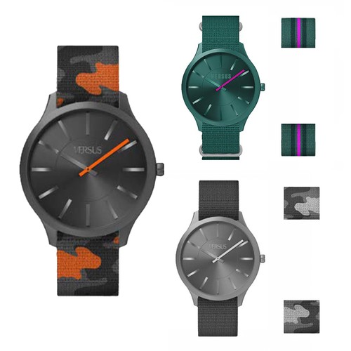 Orologio cinturino versus by - cinturino,