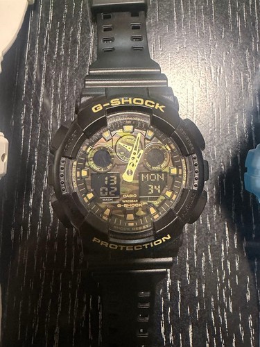 Console casio shock 100cf - g-shock, ga-100cf